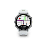 Garmin Forerunner 970 Titanium DLC and Whitestone/Translucent Amp Yellow Band