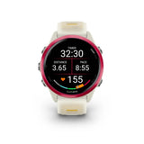 Garmin Forerunner 570 - 42mm Raspberry Aluminum with Translucent Bone/Mango Band