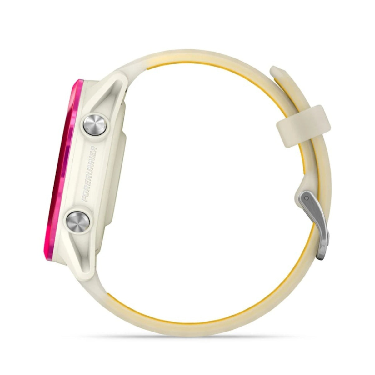 Garmin Forerunner 570 - 42mm Raspberry Aluminum with Translucent Bone/Mango Band