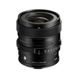 Sigma 20mm F2 DG Full-Frame Contemporary, L Mount (Black) and Accessories Bundle