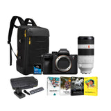 Sony a7R V Mirrorless Camera with 100-400mm f/4.5-5.6 GM OSS Lens Bundle