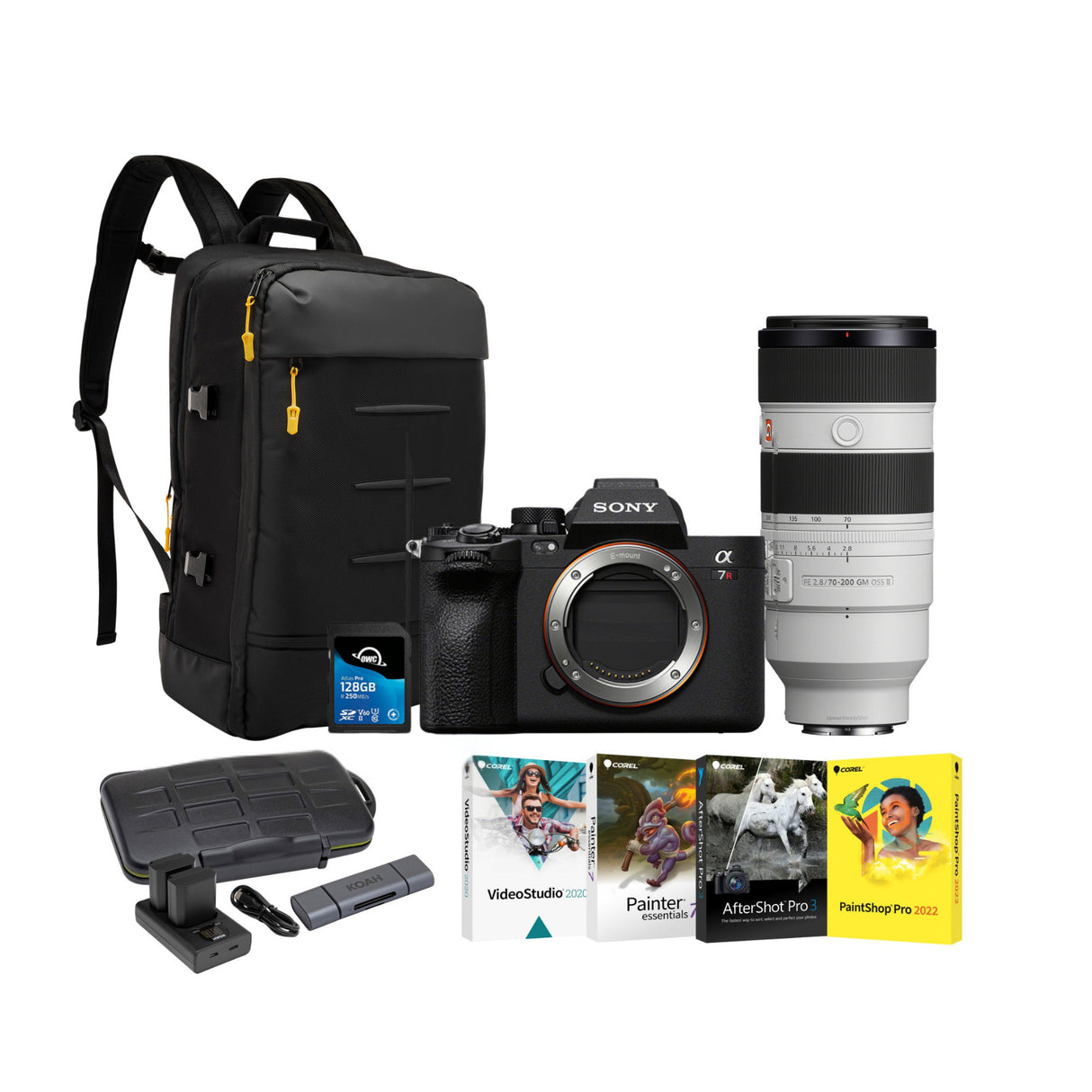 Sony a7R V  Mirrorless Camera with 70-200mm f/2.8 GM OSS Lens Bundle