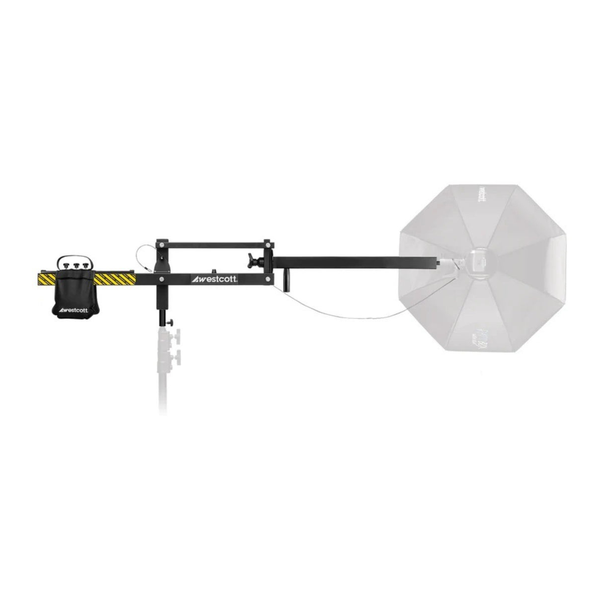 Westcott Easy Boom Heavy Duty 28-inch Extension Arm with 360-degree Rotation