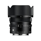 Sigma 24mm F3.5 DG Black Contemporary Lens for L Mount and Accessories Bundle