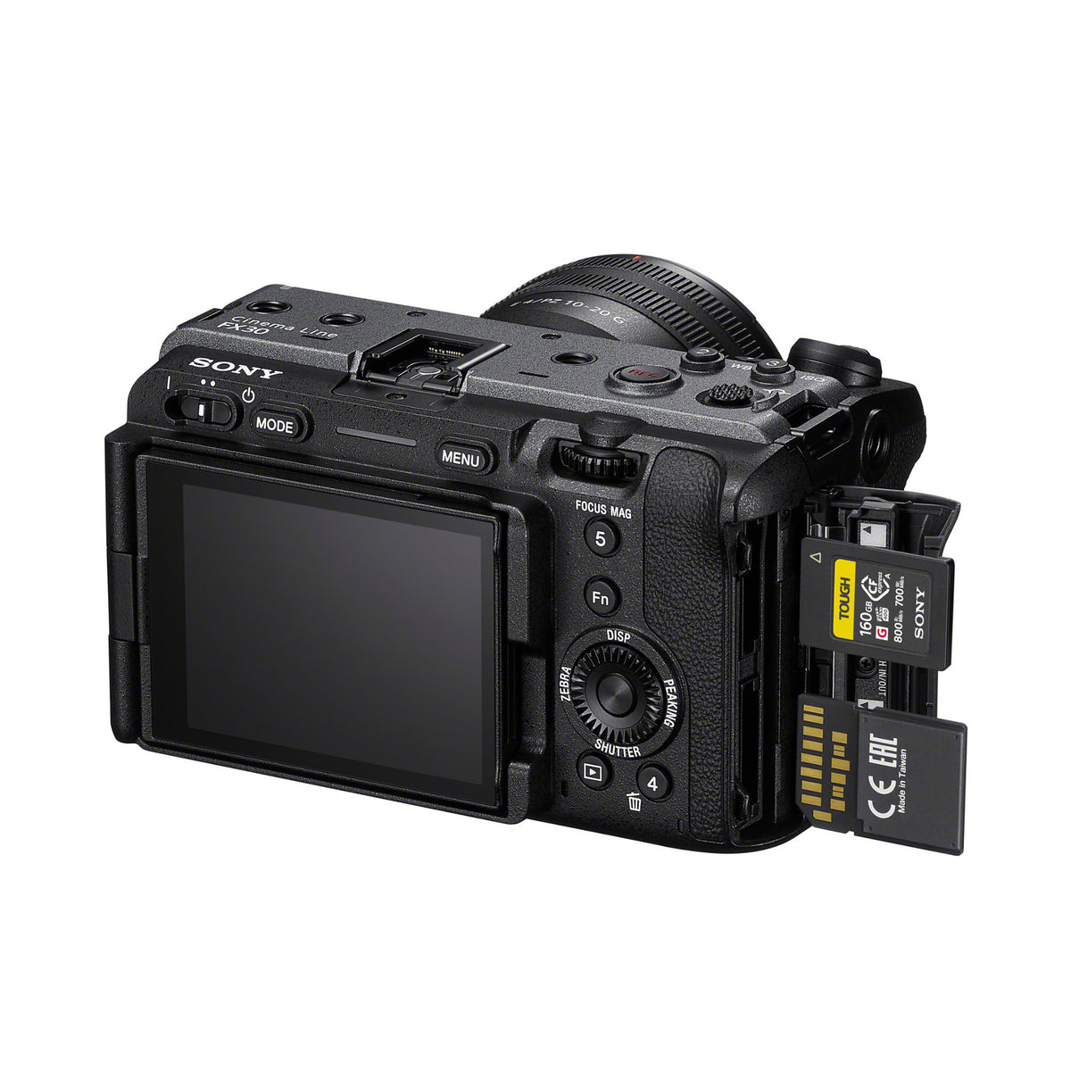 Sony FX30 Digital Cinema Camera with FE 24-70mm f/2.8 GM Lens Bundle
