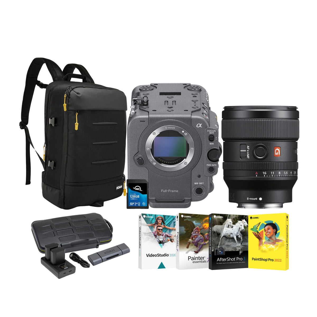 Sony FX6 Full-Frame Cinema Camera with 16-35mm f/2.8 GM Lens Bundle