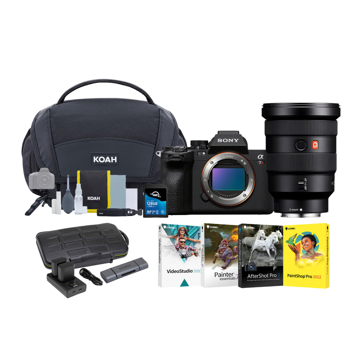 Sony a7R V Mirrorless Camera with 16-35mm f/2.8 GM Lens Bundle