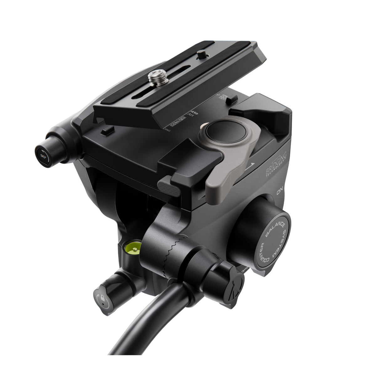 Manfrotto MVH500XAH 500X Fluid Tripod Head for Mirrorless Cameras (Black)