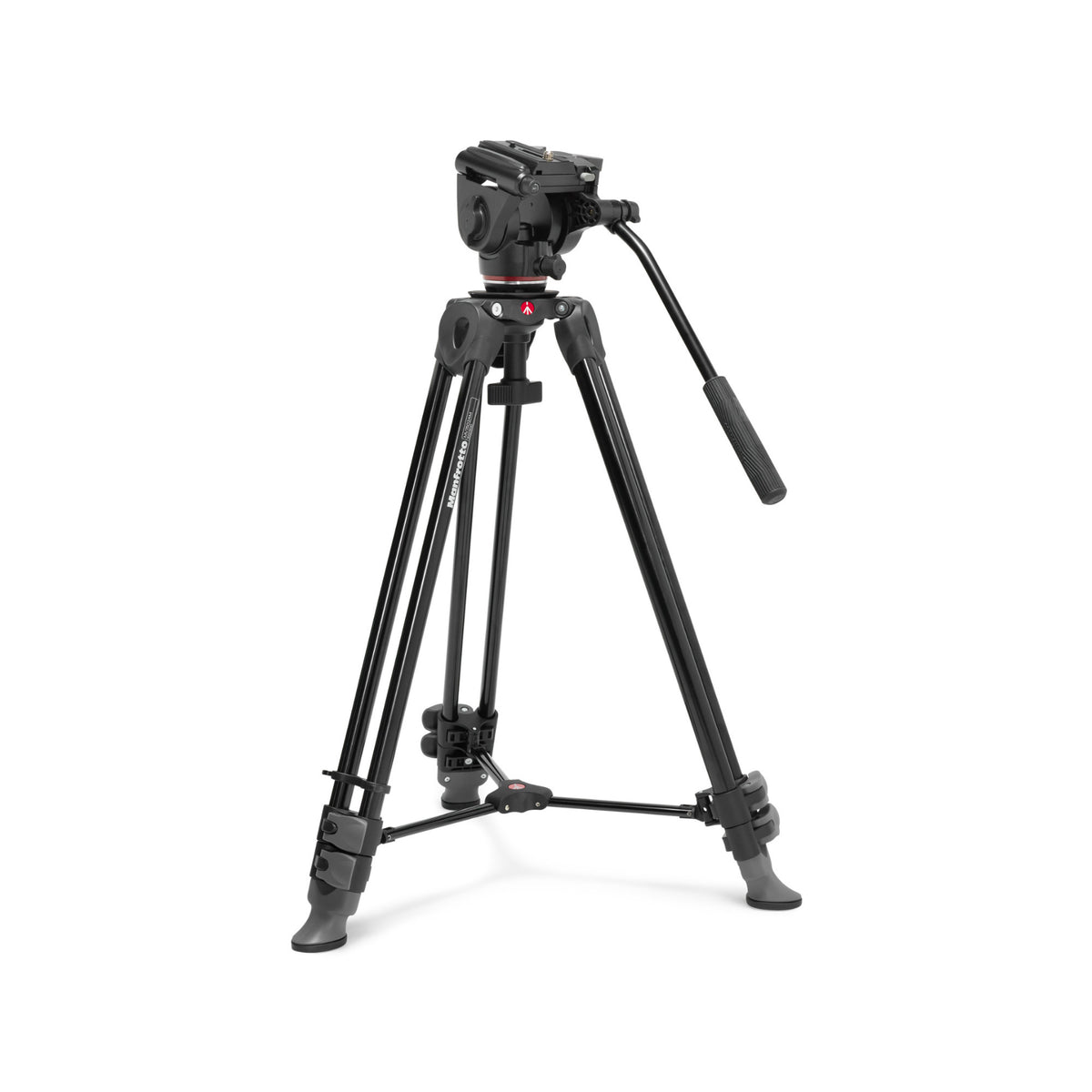 Manfrotto MVK500XAM Tripod System with 500X Fluid Head for Cameras (Black) (Open Box)