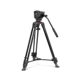 Manfrotto MVK500XAM Tripod System with 500X Fluid Head for Cameras (Black) (Open Box)
