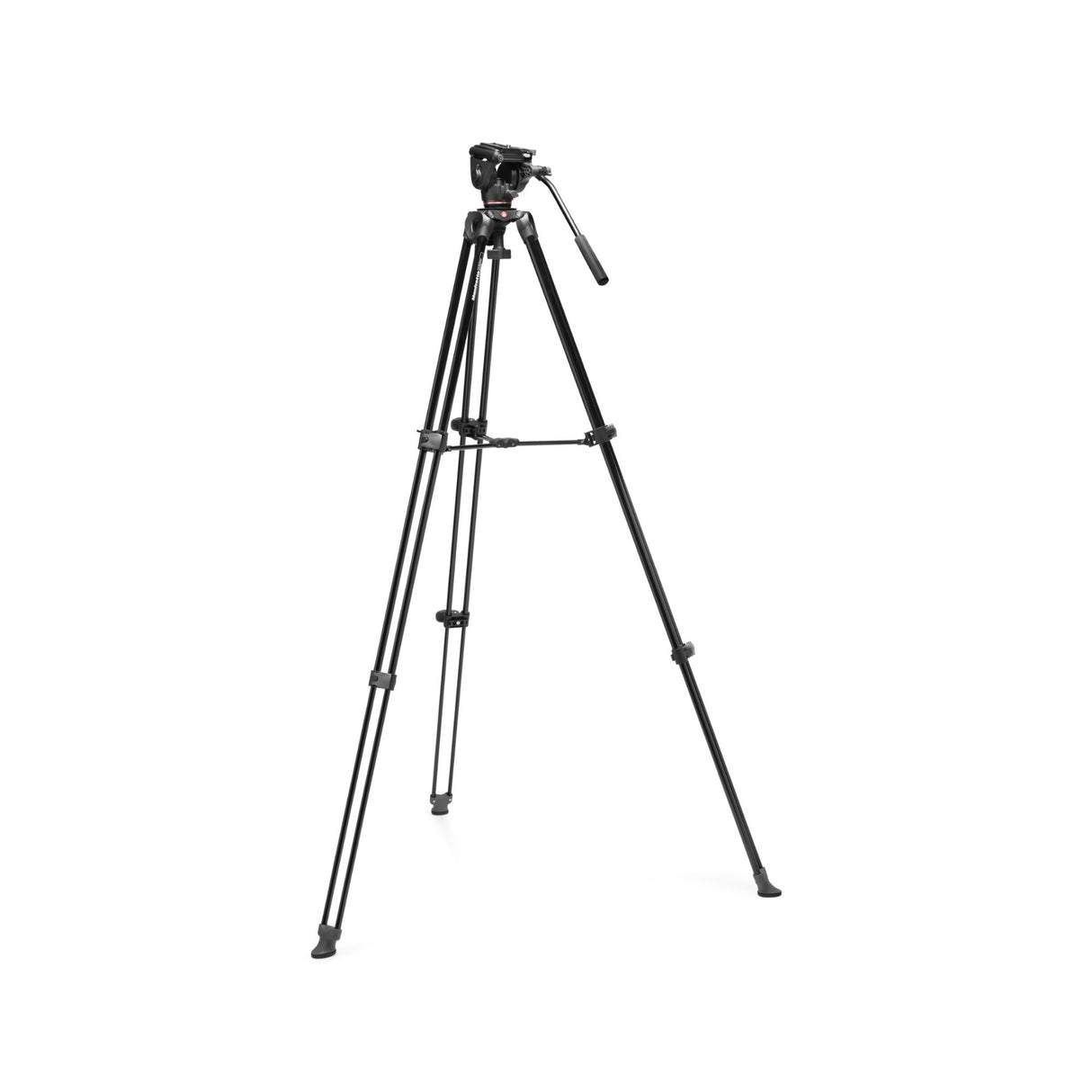 Manfrotto MVK500XAM Tripod System with 500X Fluid Head for Cameras (Black)