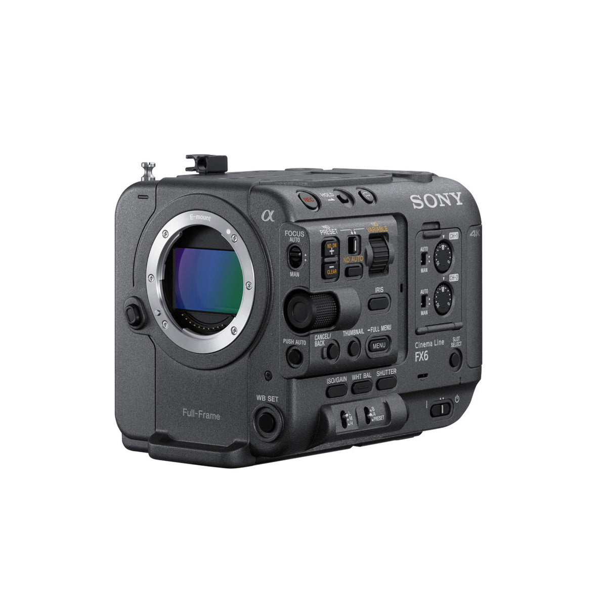 Sony FX6 Full-Frame Cinema Camera with 50mm f/1.2 GM Lens Bundle