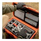 Nanuk 935 Wheeled Hard Case with Padded Divider and Lid Organizer (Orange)