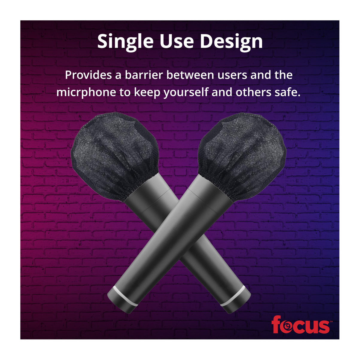 Focus Camera Disposable Microphone Cover