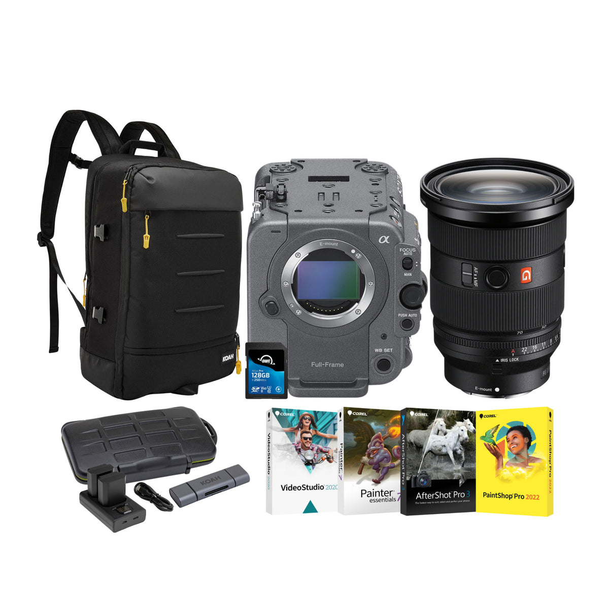 Sony FX6 Full-Frame Cinema Camera with 24-70mm f/2.8 GM II Lens Bundle