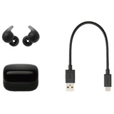 Sony LinkBuds Open True Wireless Earbud Headphones (Black) and Knox Gear Earbud Case Bundle
