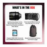 Thypoch DZOFilm Arles 35mm T1.4 FF/VV Prime Cine Lens (ARRI PL) with Accessory