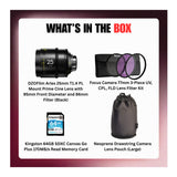 Thypoch DZOFilm Arles 25mm T1.4 FF/VV Prime Cine Lens (ARRI PL) with Accessory