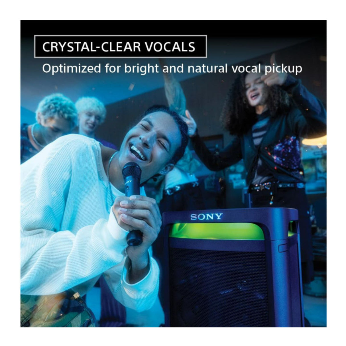 Sony XP700 Bluetooth Speaker ULT Mic Wireless Karaoke Bundle with Duet Assist