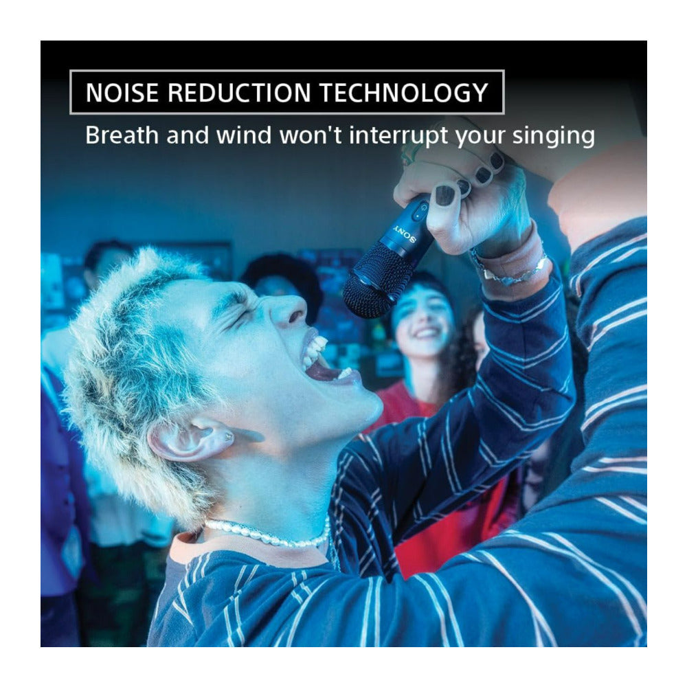 Sony ULT Mic Wireless Karaoke Microphone (Black) Bundle with Microphone Cover