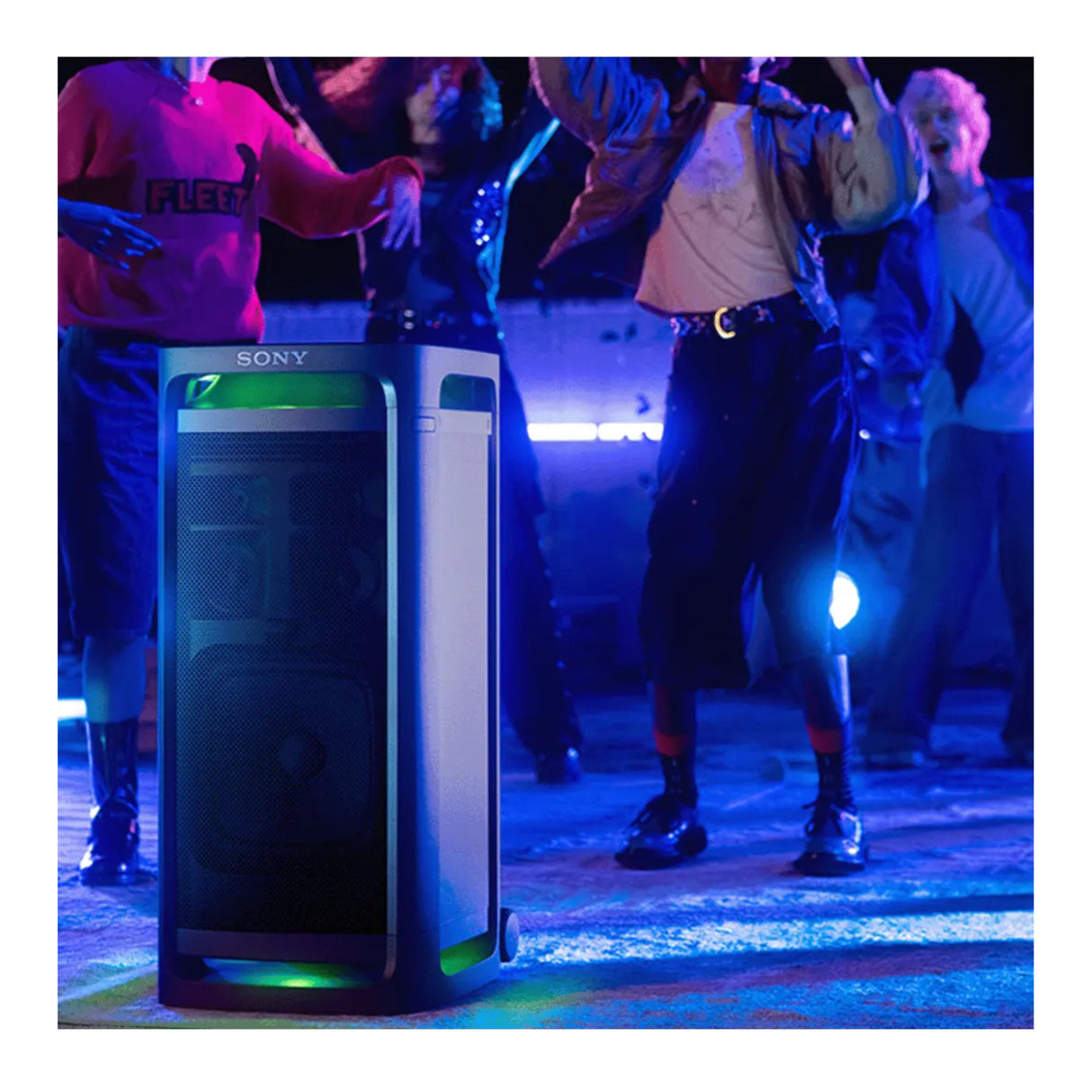 Sony ULT TOWER 9 Wireless Party Speaker Bundle with Wireless Karaoke Mic