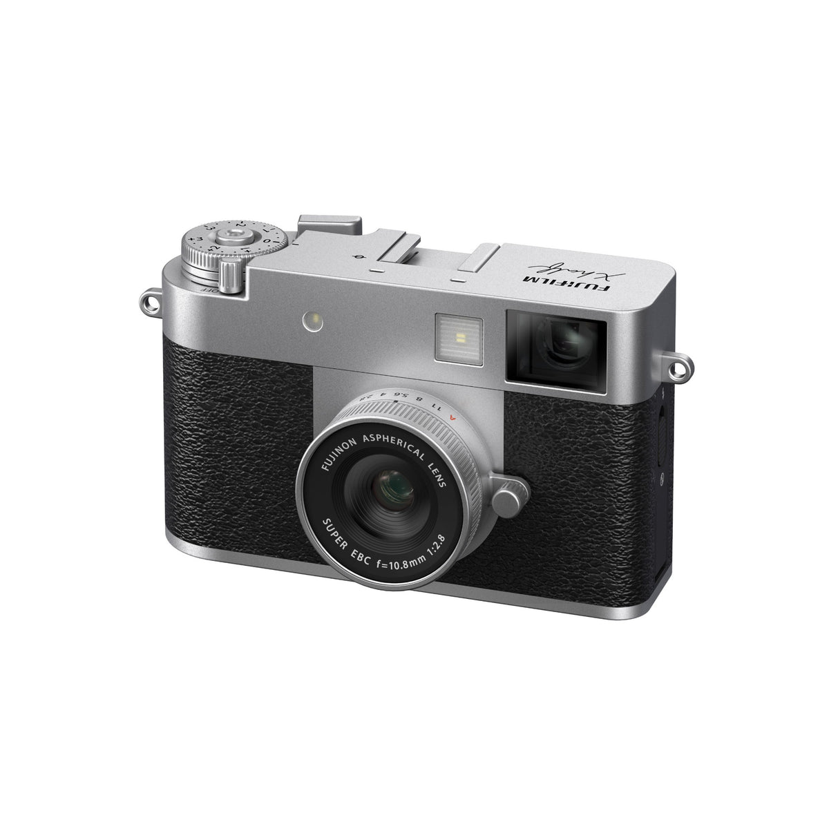 FUJIFILM X Half Premium Compact Camera with 2-in-1 Creative Mode and 26 Creative Filters (Silver)