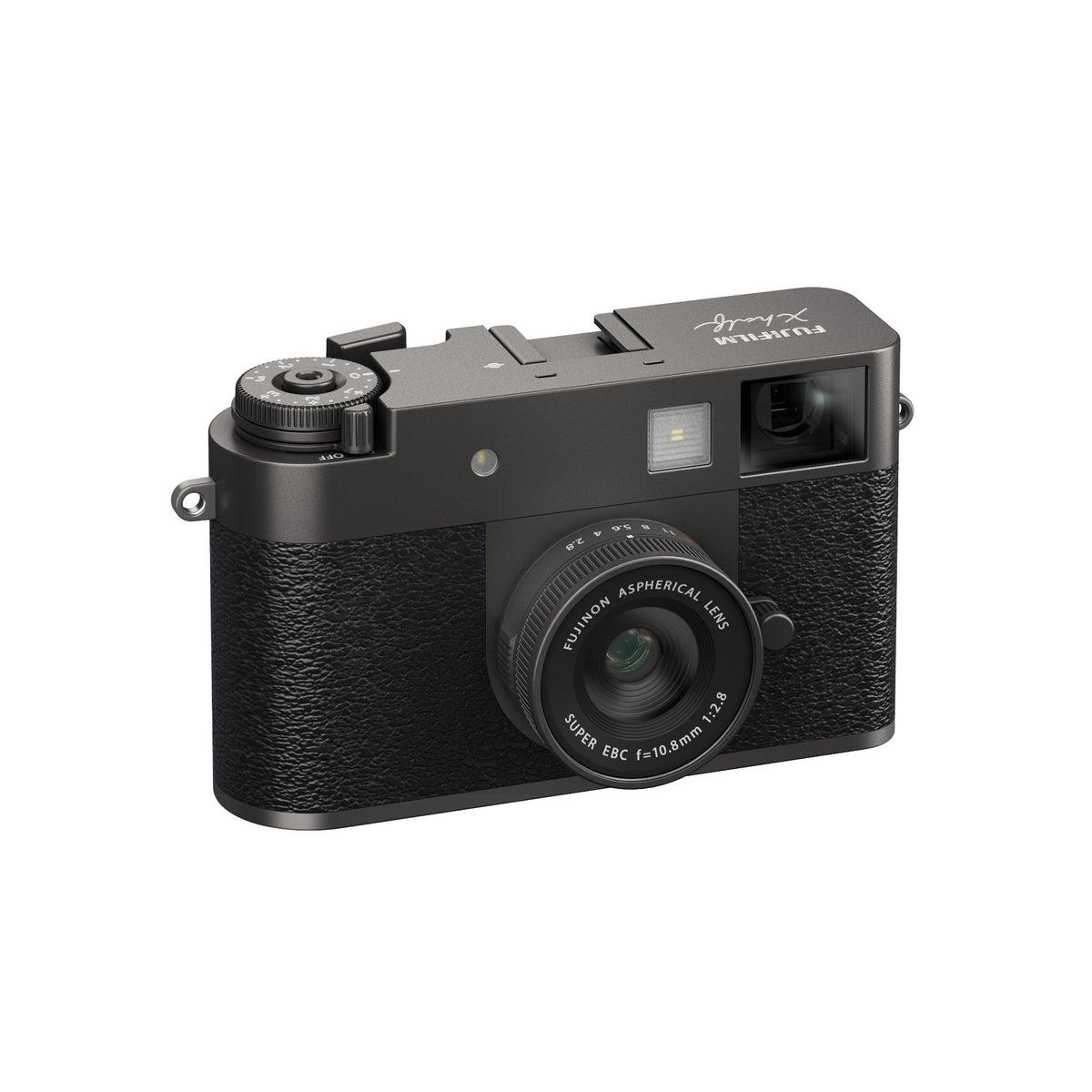 FUJIFILM X Half Premium Compact Camera 2-in-1 Creative Mode 26 Creative Filters (Charcoal Silver)