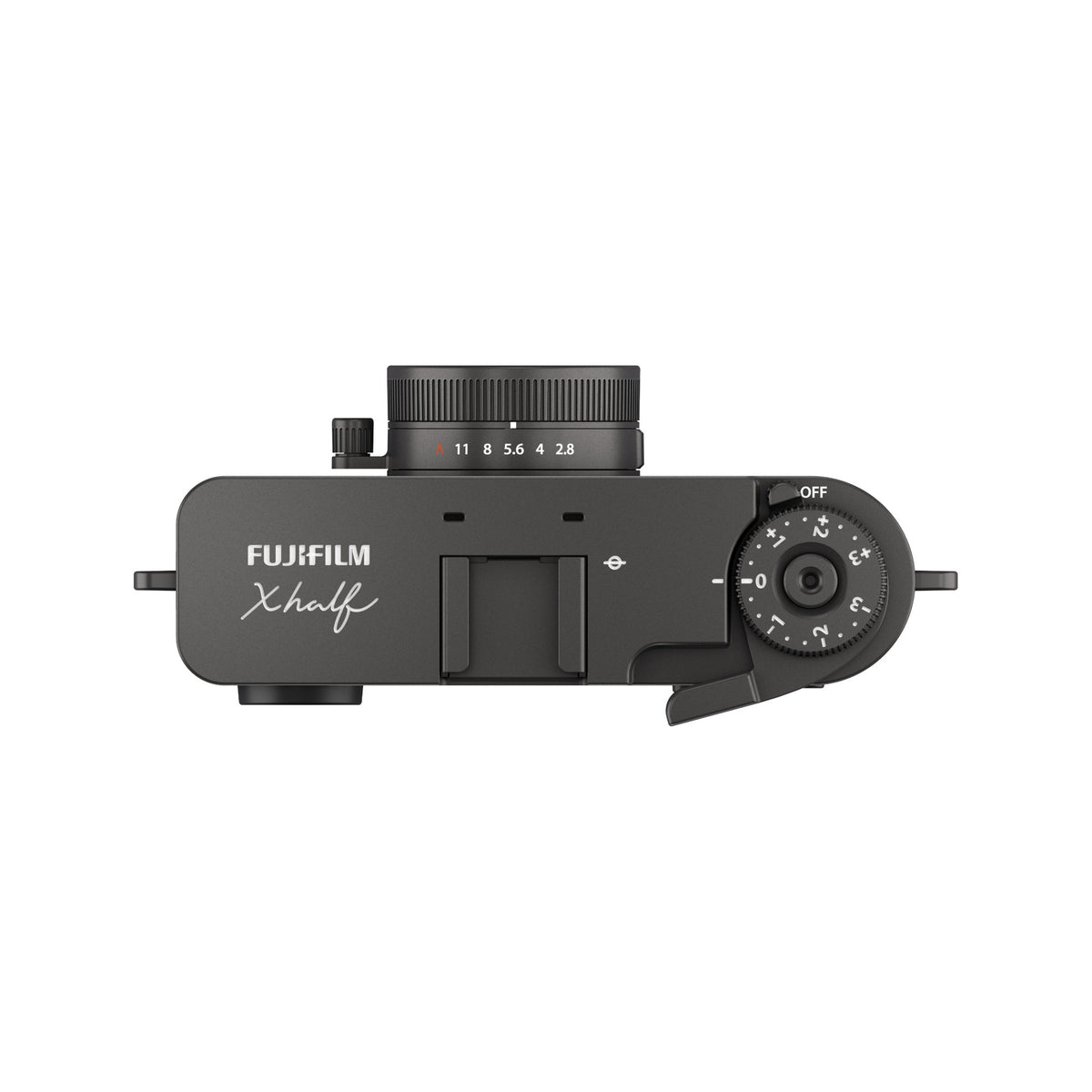 FUJIFILM X Half Premium Compact Camera 2-in-1 Creative Mode 26 Creative Filters (Charcoal Silver)