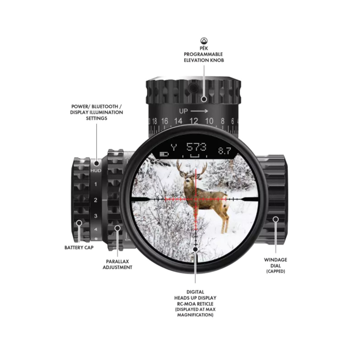 Burris Veracity PH 4-20x50 Riflescope Illuminated RC-MOA Reticle (Matte Black) (Open Box)