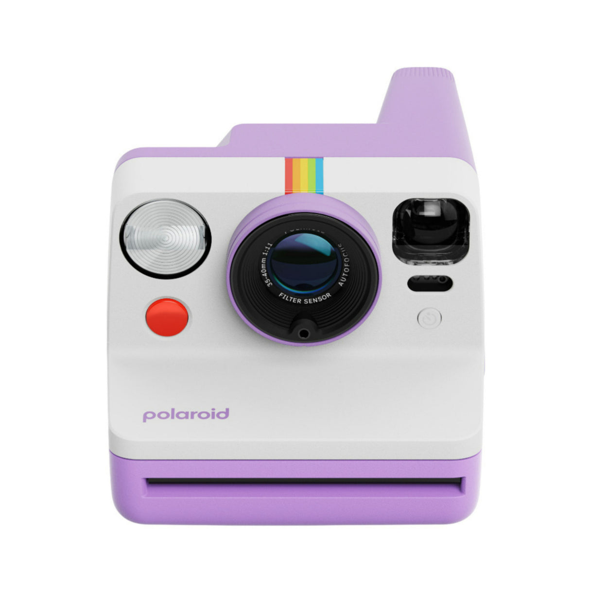 Polaroid Now Generation 3 Purple Analog Instant Camera with Tripod Mount Bundle
