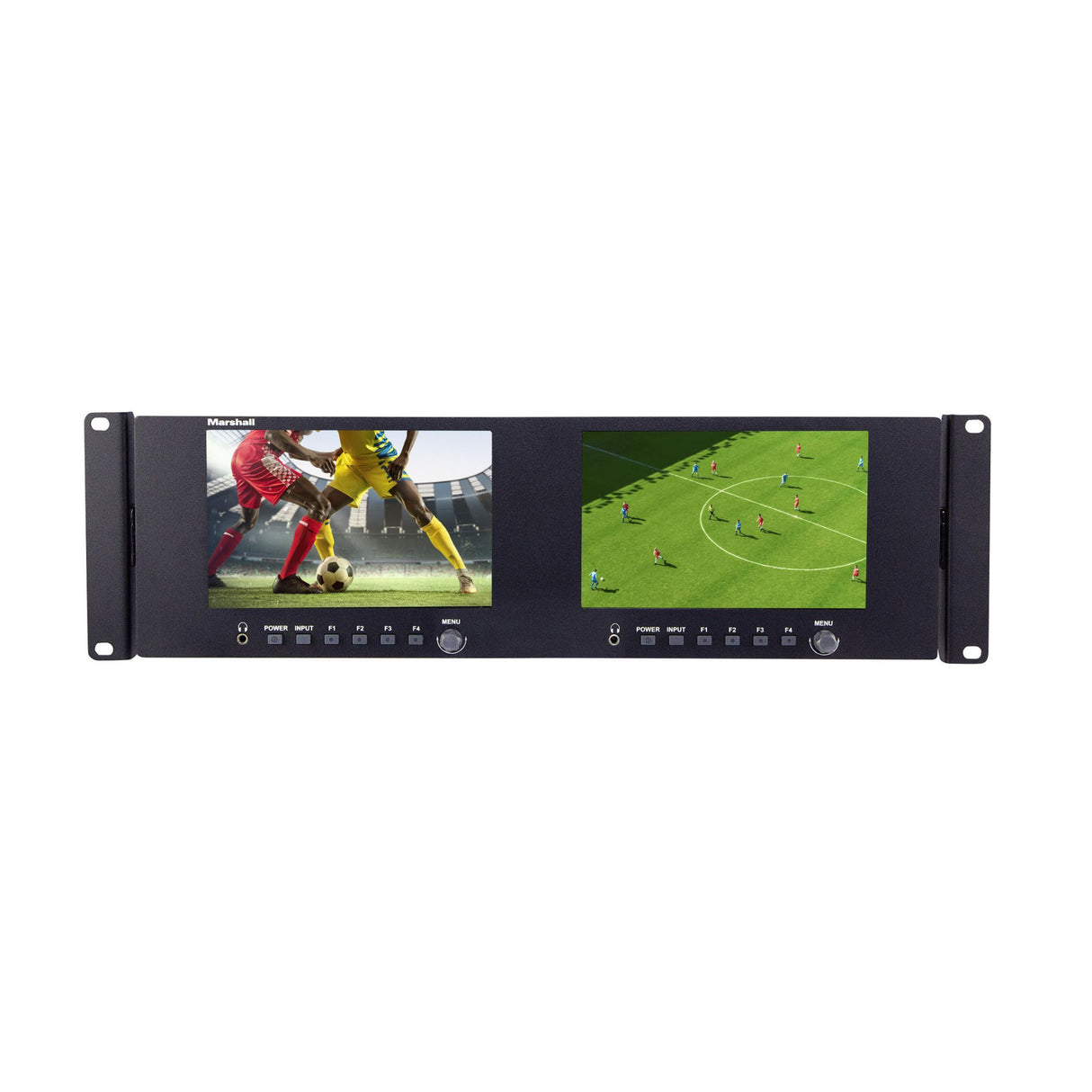 Marshall Electronics ML-702-V2 Dual 7-inch 1920 x 1200 LCD Rackmount Monitor