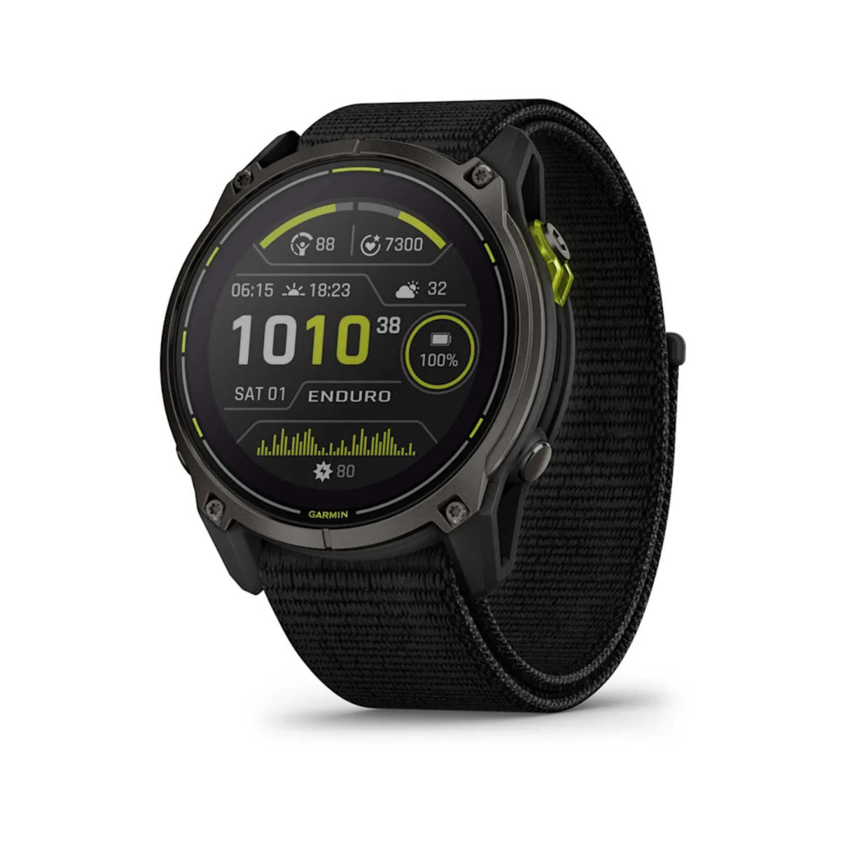 Garmin Enduro 3 Solar GPS Smartwatch with LED Flashlight (Carbon Gray)
