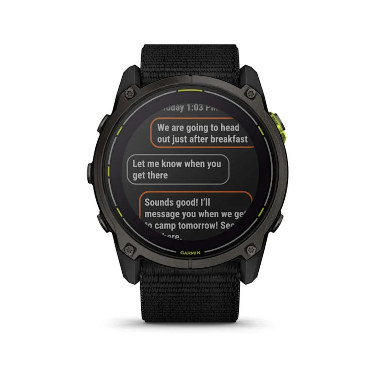Garmin Enduro 3 Solar GPS Smartwatch with LED Flashlight (Carbon Gray)