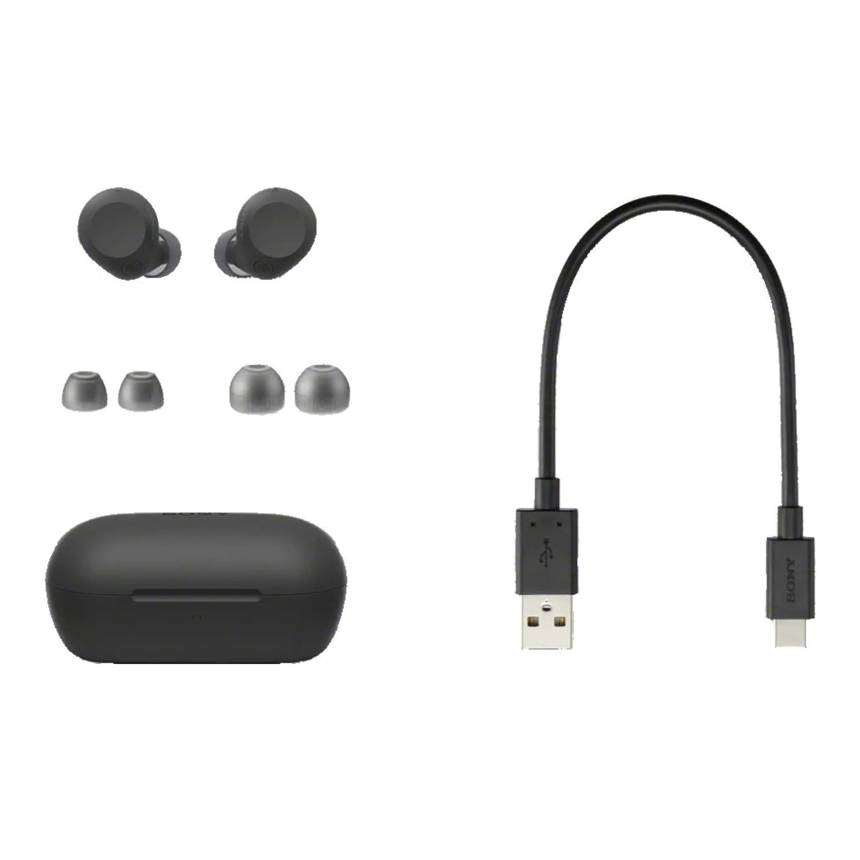 Sony WF-C710N Truly Wireless Noise-Canceling Earbuds (Black)