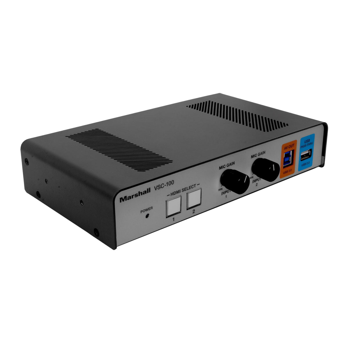 Marshall Electronics AV Consolidator Bridge with Dual HDMI and USB Pass-Through