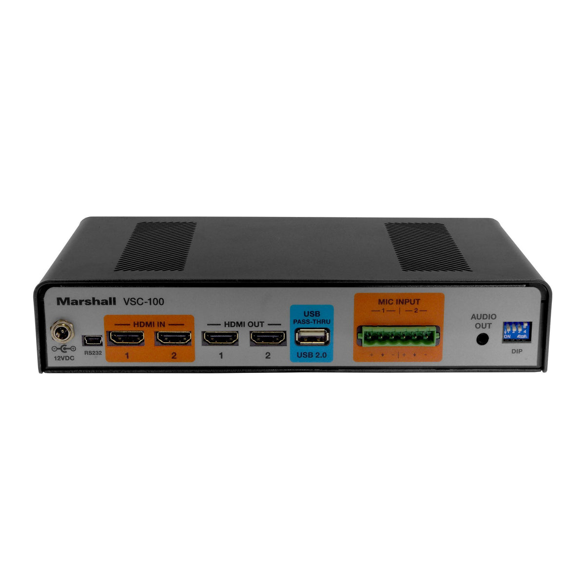 Marshall Electronics AV Consolidator Bridge with Dual HDMI and USB Pass-Through