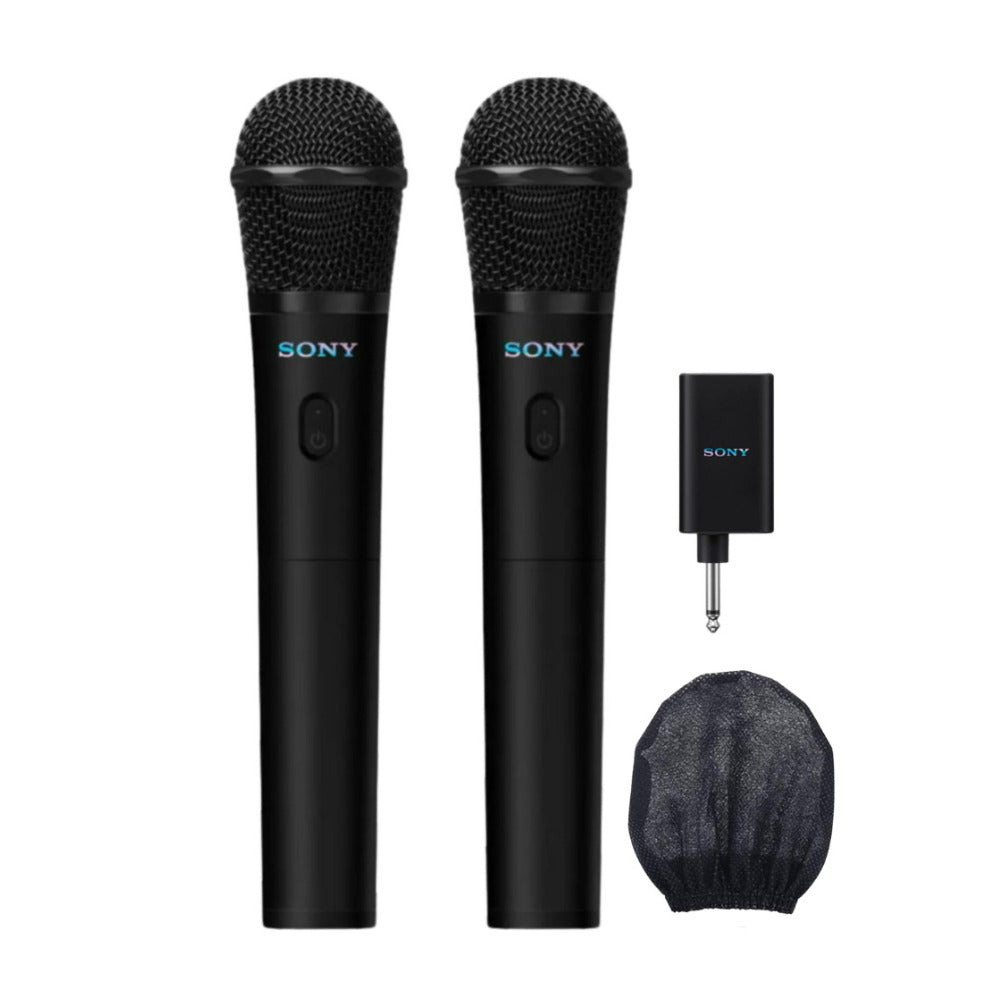Sony ULT Mic Wireless Karaoke Microphone (Black) Bundle with Microphone Cover