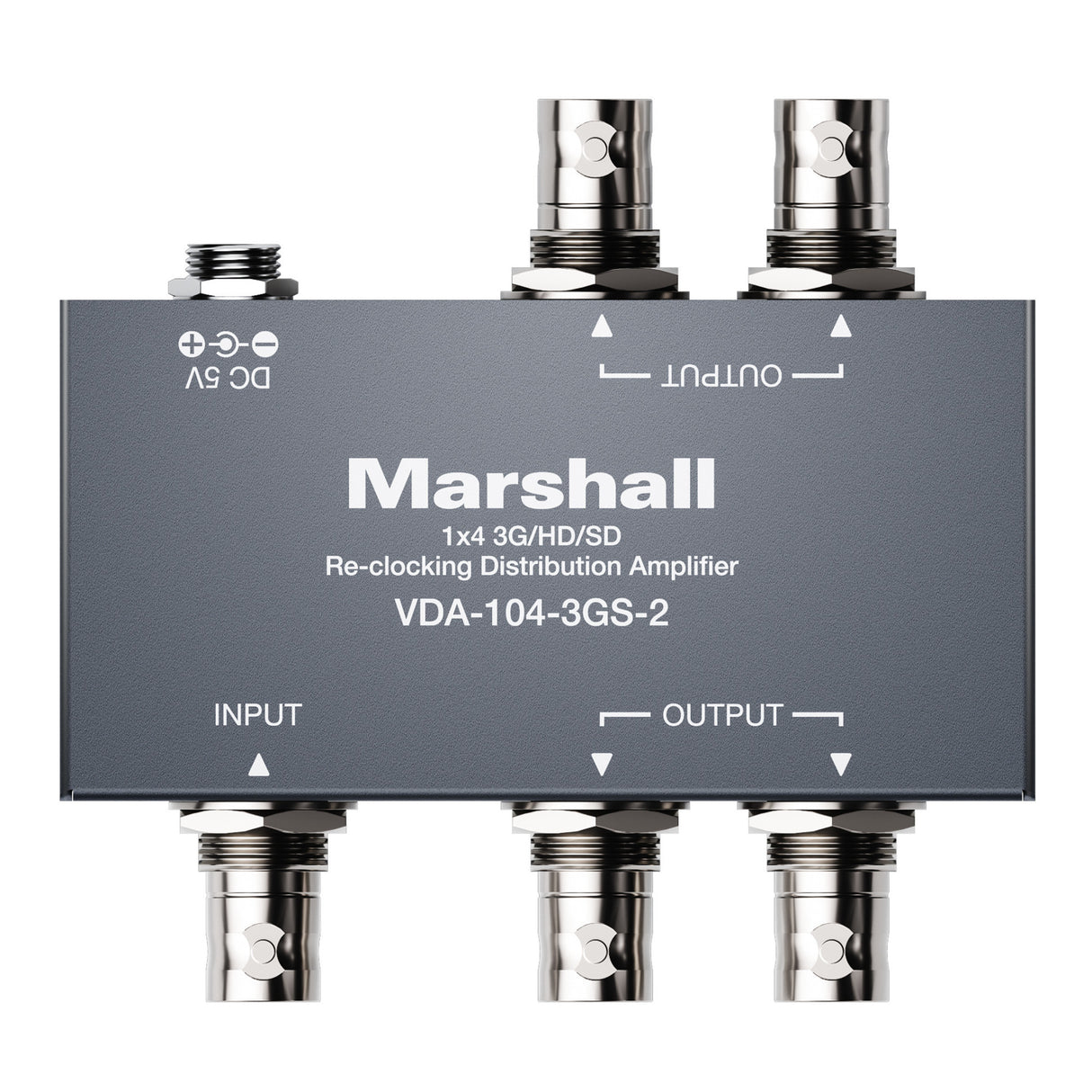 Marshall Electronics VDA-104-3GS-2 1x4 3G/HD/SD-SDI Distribution Amplifier