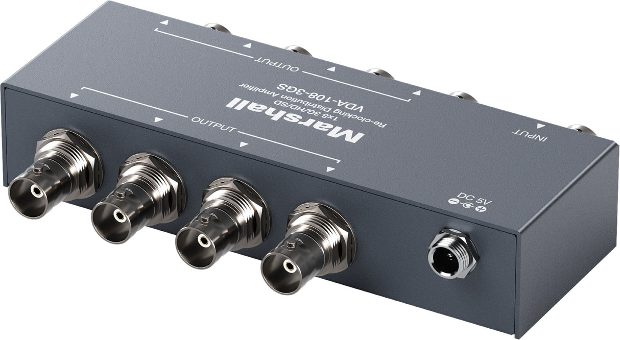 Marshall Electronics 1 x 8 3G/HD/SD-SDI Reclocking Distribution Amplifier