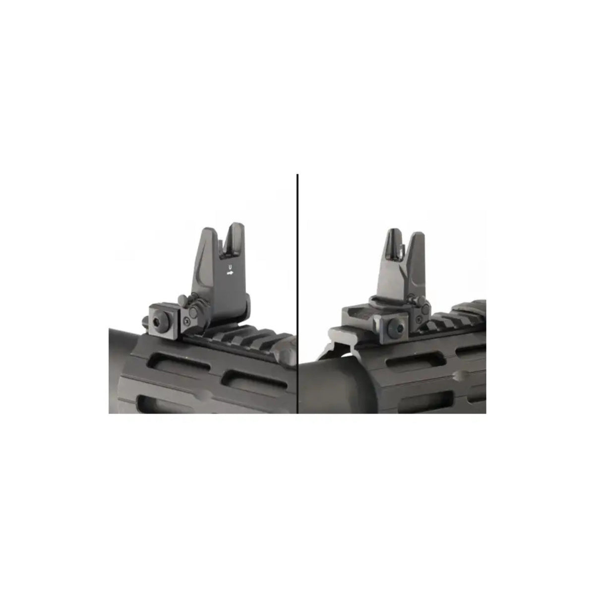 UTG PRO Flip-up Front Sight Elevation Adjustable A2 FSP Picatinny (Black)