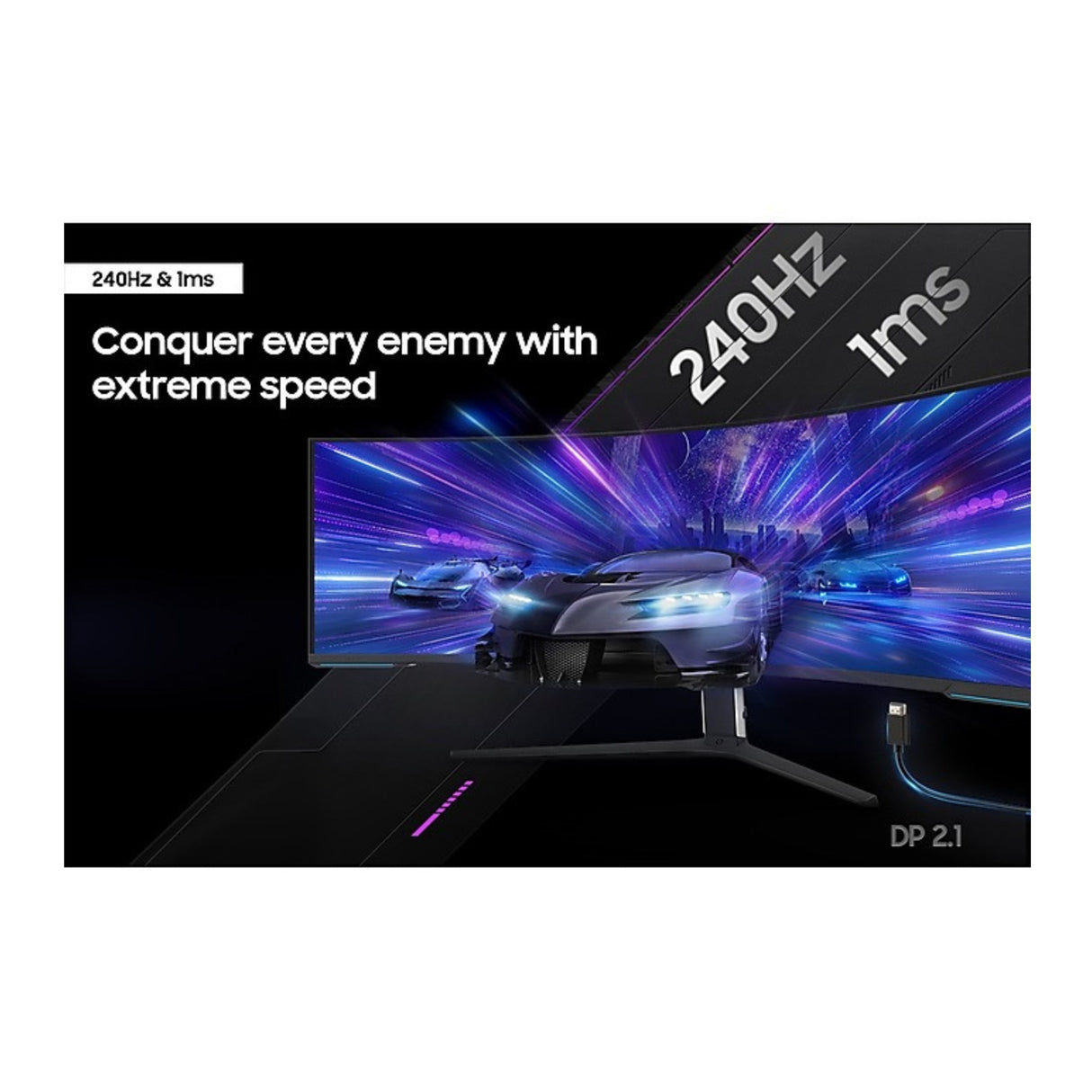 Samsung 57-Inch Odyssey Neo G9 G95NC Dual UHD Quantum Matrix Gaming Monitor