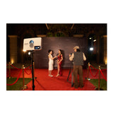 Amaran Pano 60c White Panel Light (US) Bundle with Barn Door