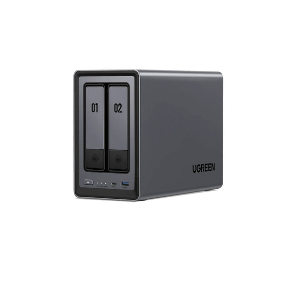 UGreen NASync DXP2800 2-Bay NAS Enclosure – Focus Camera