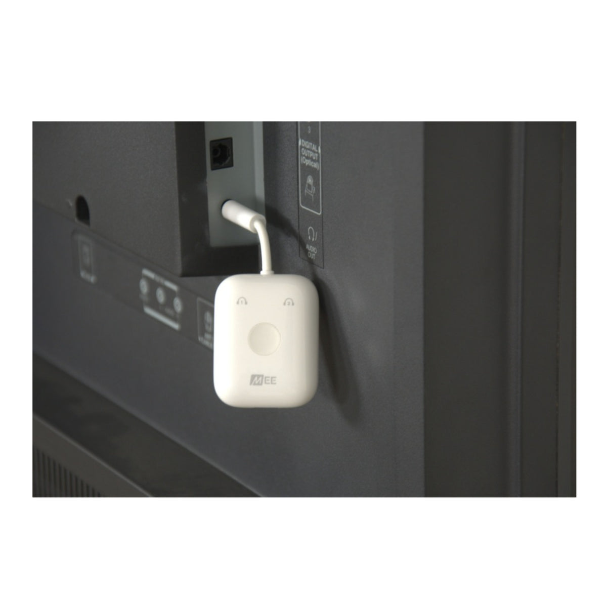 MEE Audio Connect Air In-Flight Wireless Audio Adapter for AirPods (White)