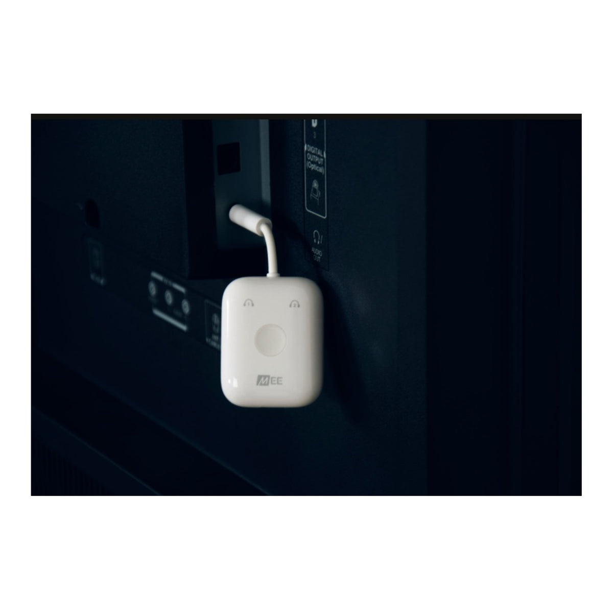 MEE Audio Connect Air In-Flight Wireless Audio Adapter for AirPods (White)