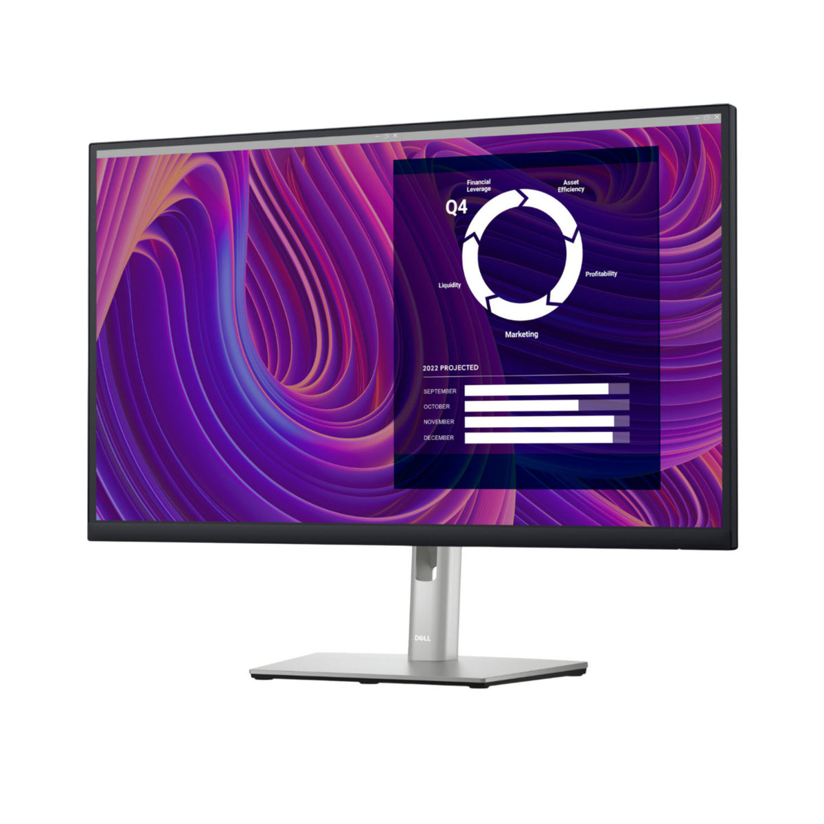 Dell P2723D 27-Inch Monitor (Black) with Docking Station, HDMI Cable (3 Items)