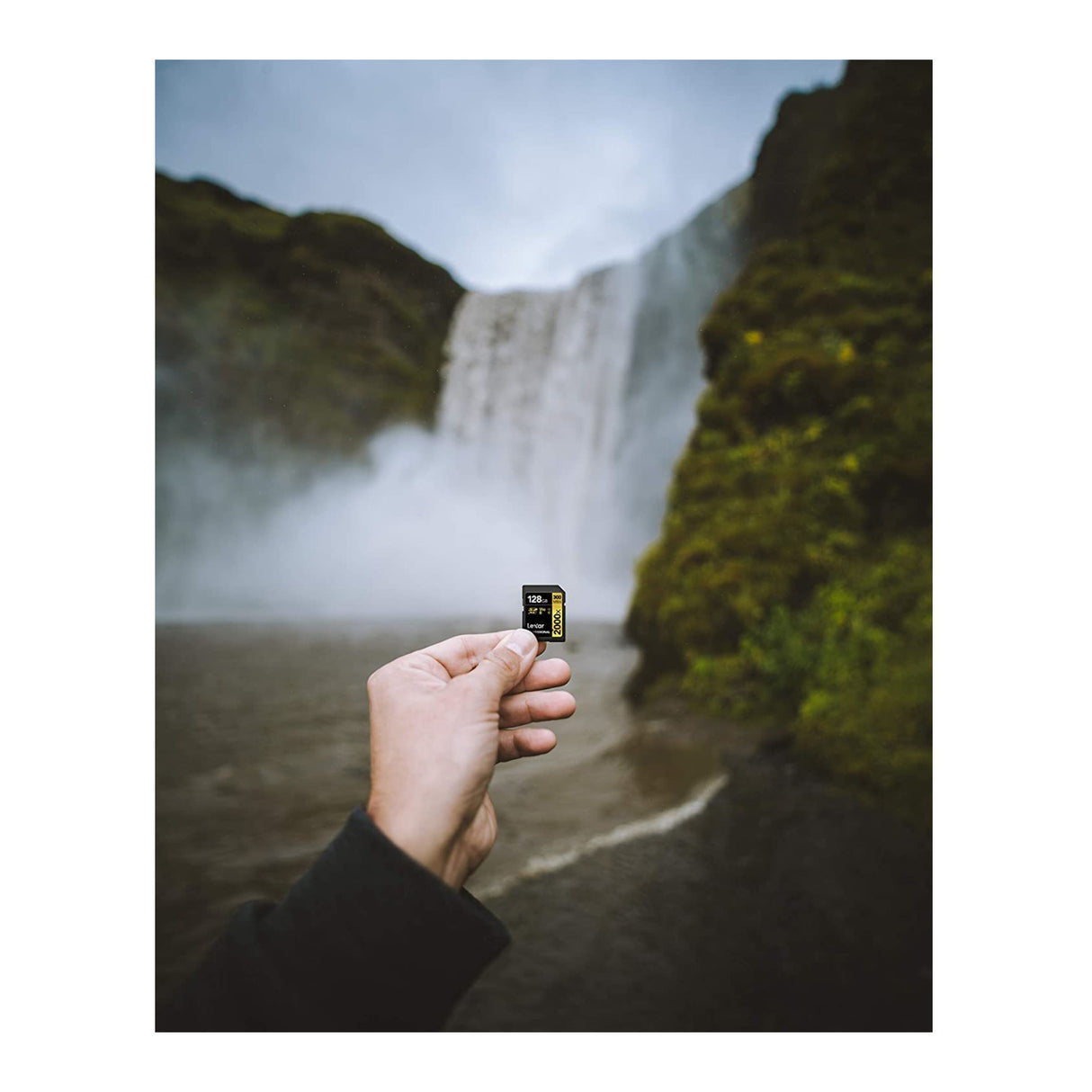 Lexar Professional 128GB SDXC Memory Card (2-Pack) Bundle with Card Reader