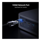 UGREEN NASync DXP480T Plus 4-Bay NAS Intel i5, 10GbE, Wi-Fi 6, 8K HDMI Diskless