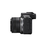 Canon EOS R50 Mirrorless Camera with 18-45mm Lens SD Card and Accessories Bundle