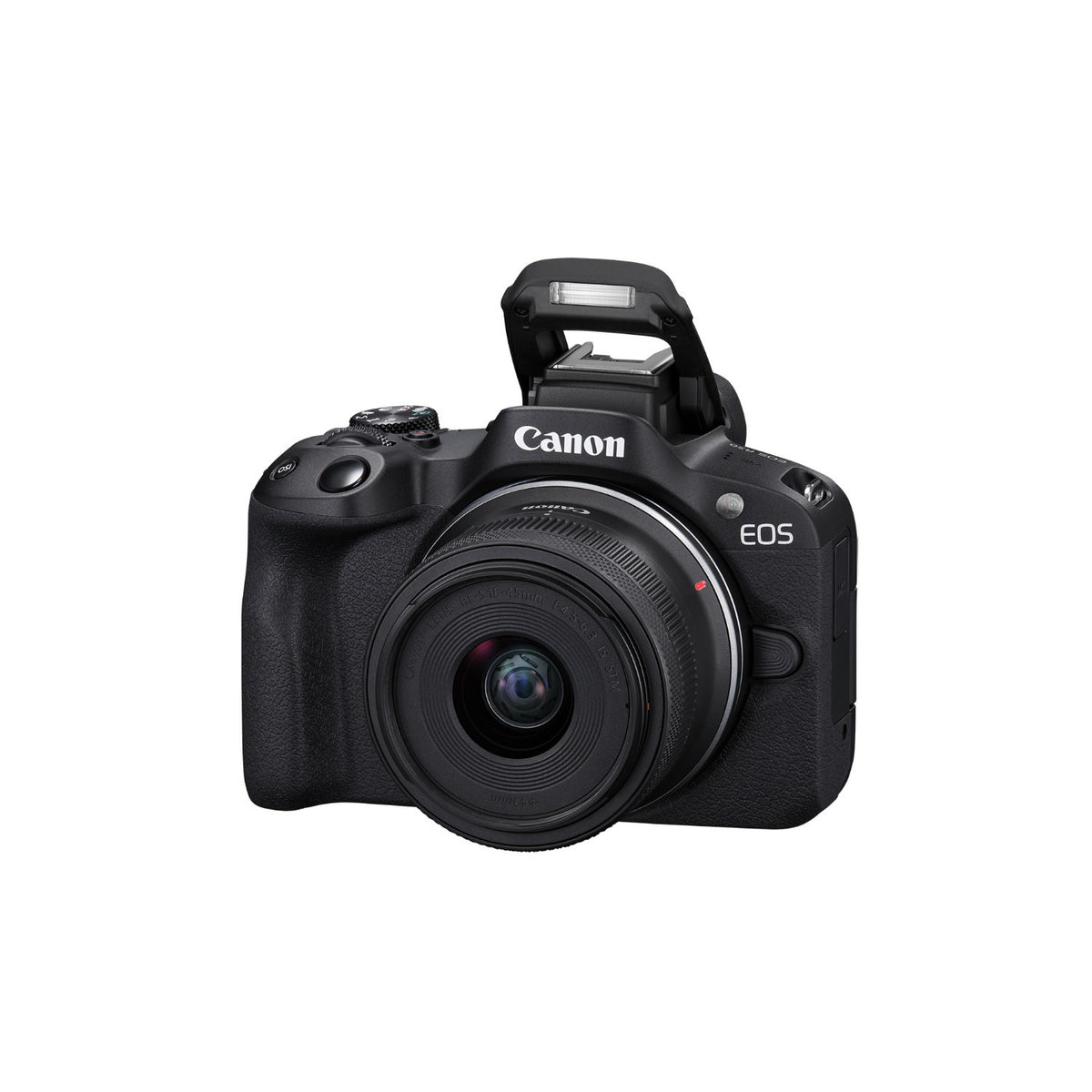 Canon EOS R50 Mirrorless Camera with 18-45mm Lens SD Card and Accessories Bundle